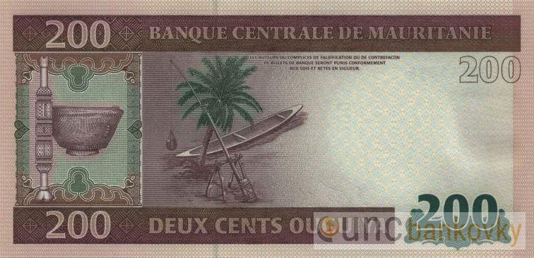 Mauritánie 200 Ouguiya 2013 UNC